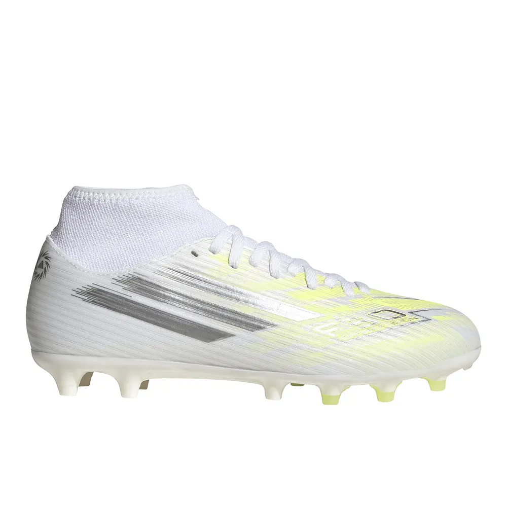 adidas Womens F50 Sparkfusion Club Mid Cut FirmArtificial Ground Soccer Cleats  - White