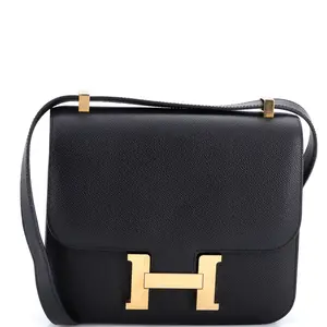 Pre-owned HERMÈS material Messenger Bags Hermes Constance Bag Epsom 24 by Rebag