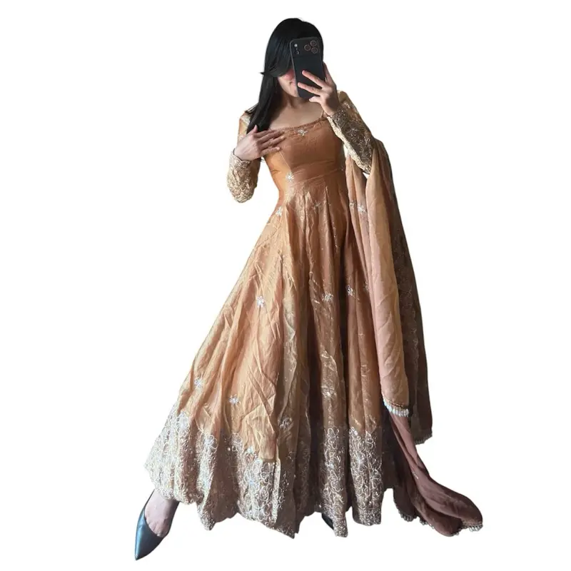 The Anarkali Suit (Fendi Silk)