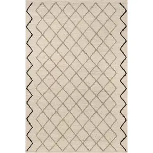 Asa Trellis Seagrass and Jute Blend Area Rug