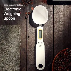 Digital Spoon Scale Electronic Measuring Spoon for Food, Spice High Precision with LCD Display Weights up to 500g (USB Charging)