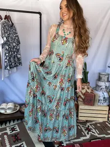 The Blue River Trail Maxi Dress
