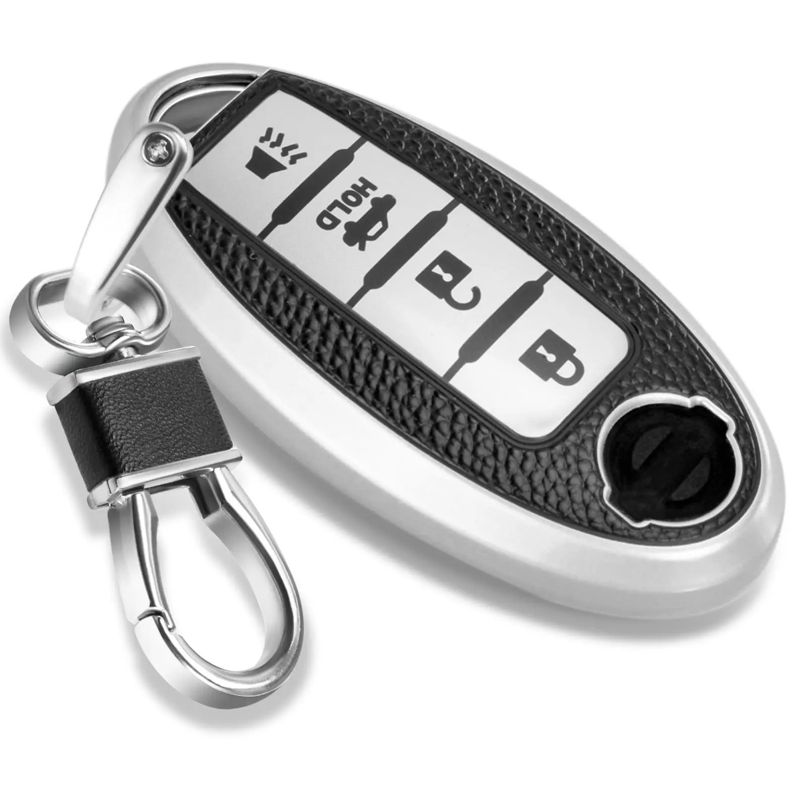 Leather Buckle /Sliver