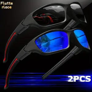 Outdoor Sports Sunglasses 2/3 Pack for Men & Women, Polarized UV400 Protection Wraparound Glasses for Cycling, Hiking, Fishing, Golf, Running & Everyday Wear