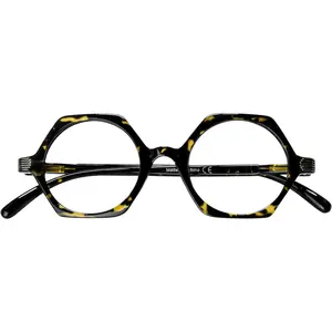 Small Vintage Glasses for Women Reading - Retro Reading Eyeglasses Mini Odd  Men - Yellow Tortoise +2.50