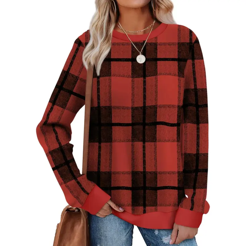 Pattern Plaid Red