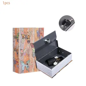 Diversion Book Safe Storage BoxWith Security Key Lock, Dictionary Secret Hidden Safe (Butterfly - Key Lock)