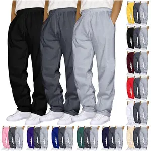 Mens 3 Pack Sweatpants Baggy Running Sports Pants Loose Casual Trousers Elastic Waist Drawstring Jogger Sweatpants Menswear Cargo
