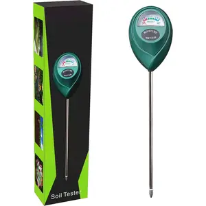 Soil Moisture Meter, Plant Water Monitor, Hygrometer Sensor for Gardening, Farming, Indoor and Outdoor Plants, No Batteries Required