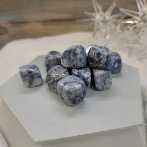 💙✨ Blue Spot Sodalite Tumble – Calm, Insight and Communication 🌊