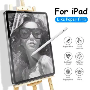 Matte Paper Film Like Screen Protector For iPad Air 13 11 M2 M3 5 4 3 2 Pro 13 M4 12.9 10 9 9th 10th Gen A16 Mini 6 7 10.9 2025
