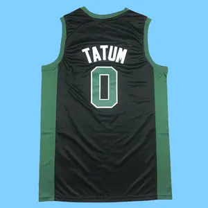 Jayson Tatum Classic-Design stitched Basketball Jerseys black shirt