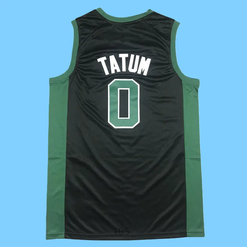 Jayson Tatum Classic-Design stitched Basketball Jerseys black shirt
