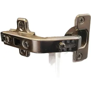 135° Heavy Duty Lazy Susan Corner Cabinet Hinge, Stainless Steel Folding Door Hinge for Kitchen Corner Cabinets, Includes Installation Screws