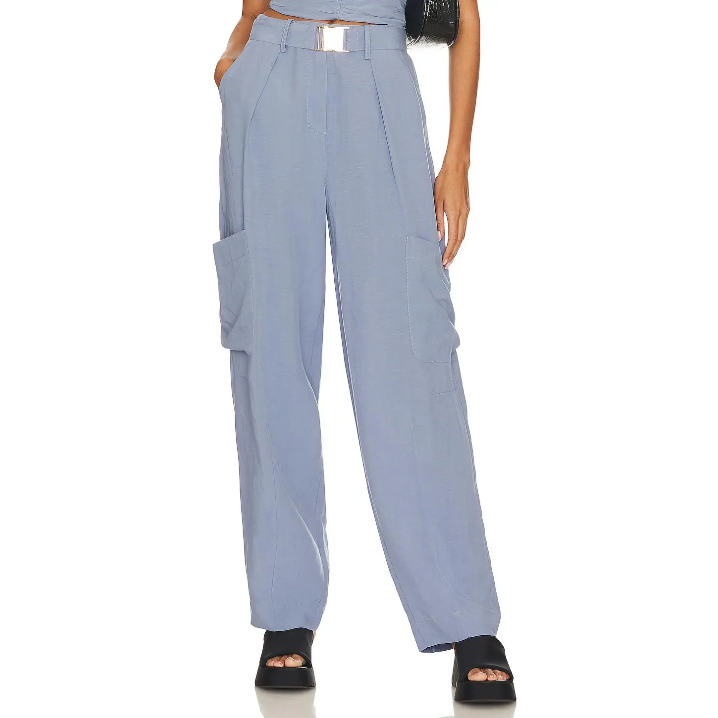 SOVERE Nouvelle Cargo Pant in Blue Haze