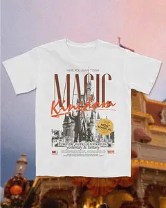 Youth and Adult Magic Kingdom T-shirt, Fast Past, Funny Magic Kingdom Graphic Tee, Shape Unisex Shirt