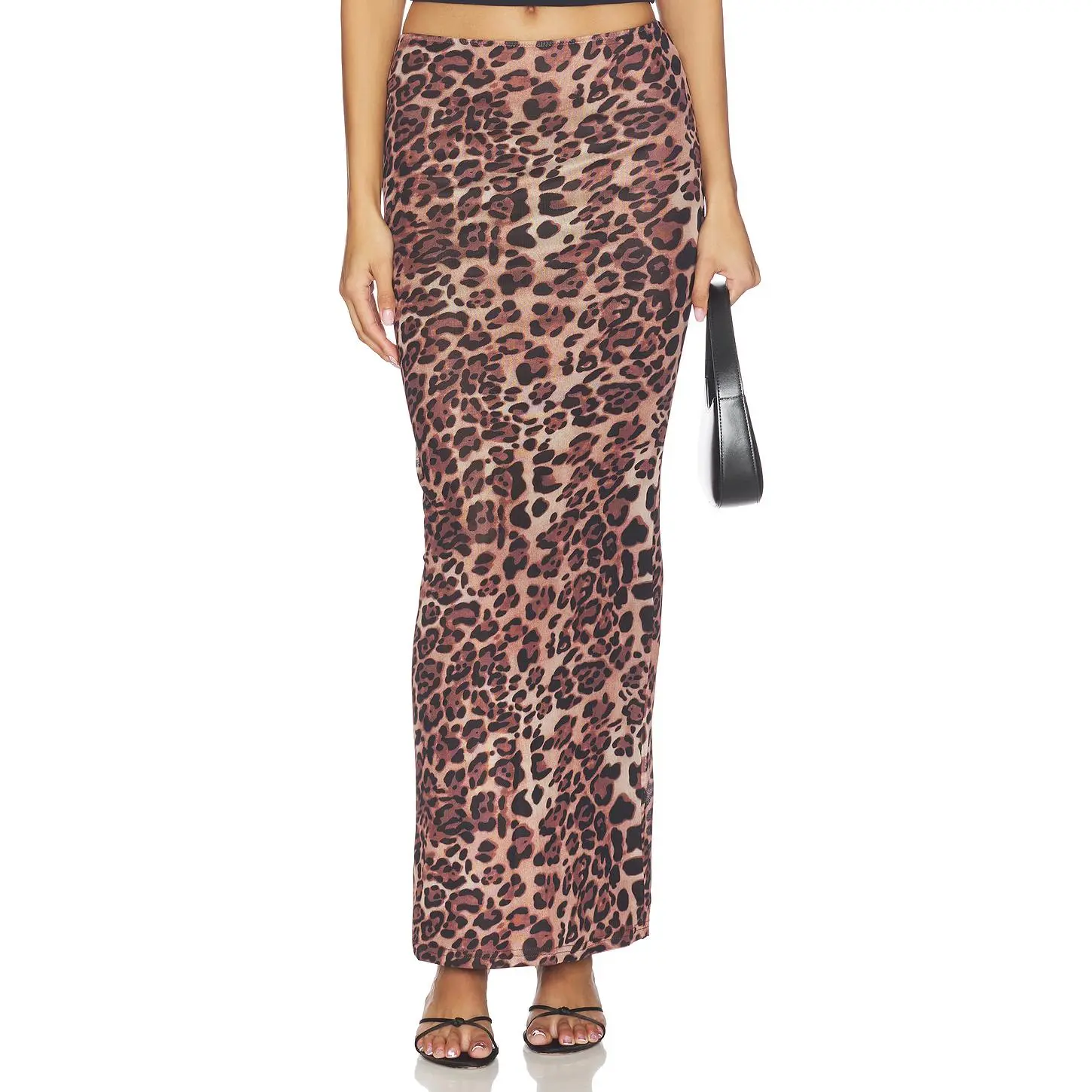 SNDYS x REVOLVE Maxi Skirt in Leopard
