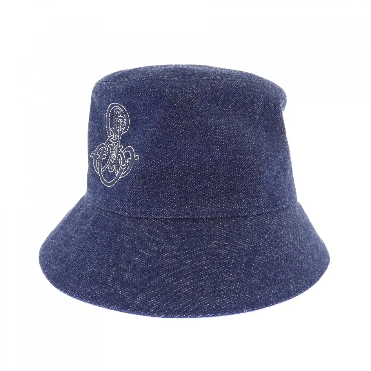 Pre-owned HERMÈS Denim Small Leather Goods Hermes EMILE HERMES Hat