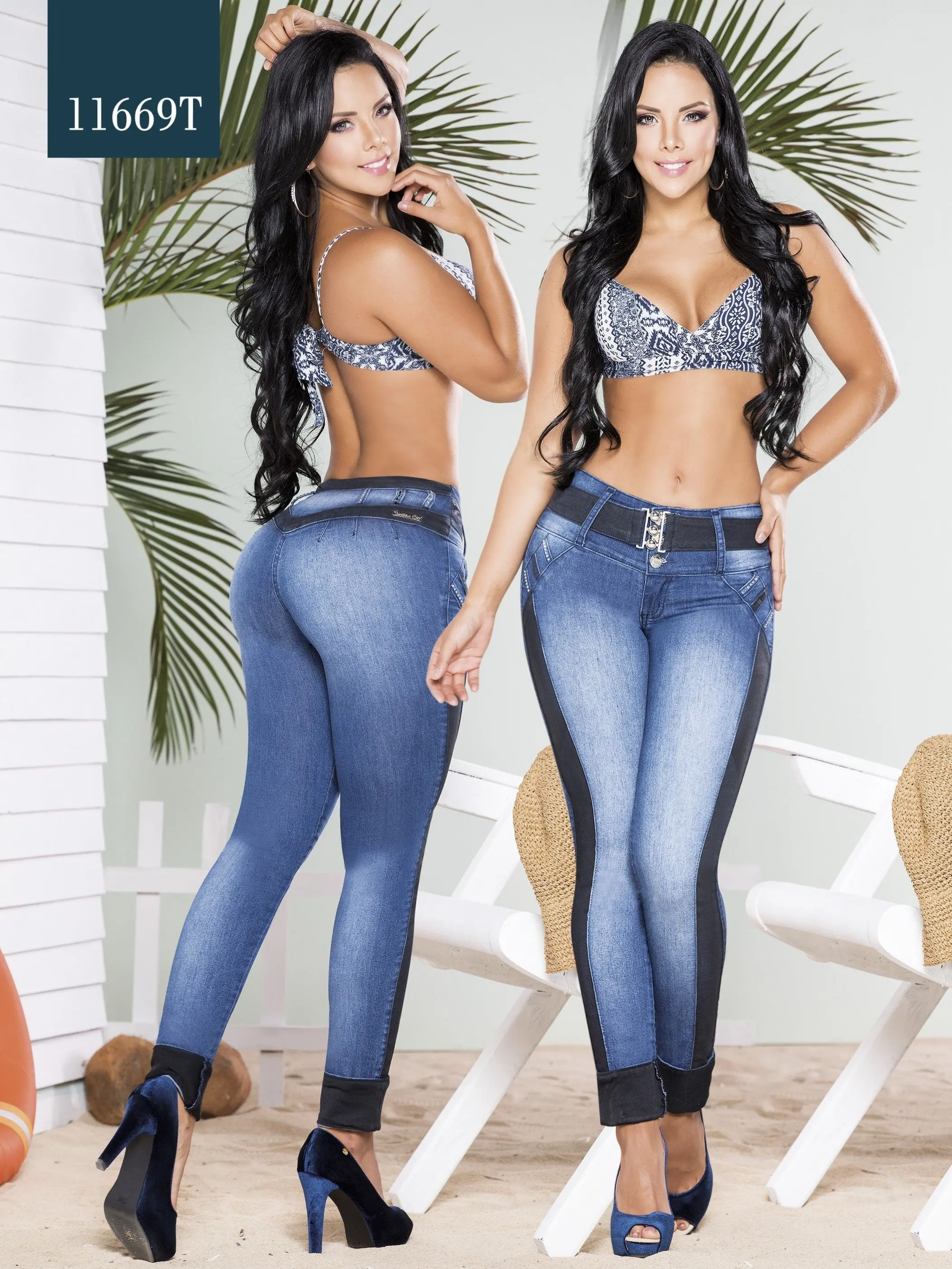 Jeans Levantacola Colombiano Tabbachi Jeans Levantacola Colombiano Tabbachi