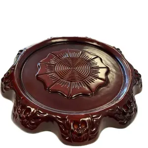 Tablero de Oya with Skulls 12x12 Round - Unique Design, Ideal for Decoration