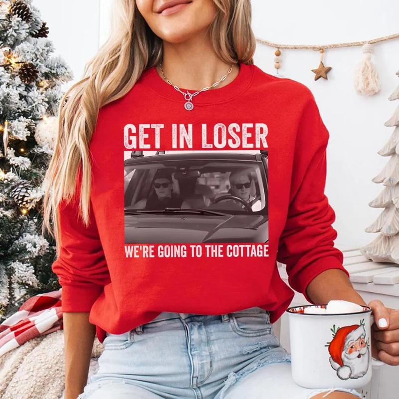 Get In Loser We're Going To The Cottage , Im Coming To The Cottage Comfort T-Shirt, Gildan Tshirt, Heated Rivalry Inspired Shirt