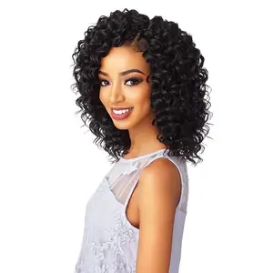 Sensationnel Lulutress Crochet Braiding hair - DIY crochet braids hair extensions All Kanekalon synthetic locs twists braids - LULUTRESS 2X DEEP TWIST 8 Inch (1pack, T1B/613)