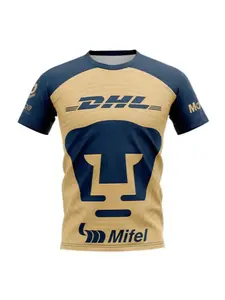 Trendy Design Football Jersey Unam Home And Away  Jersey Men Women Clothes Breathable Quick-Drying Oversized T Shirts