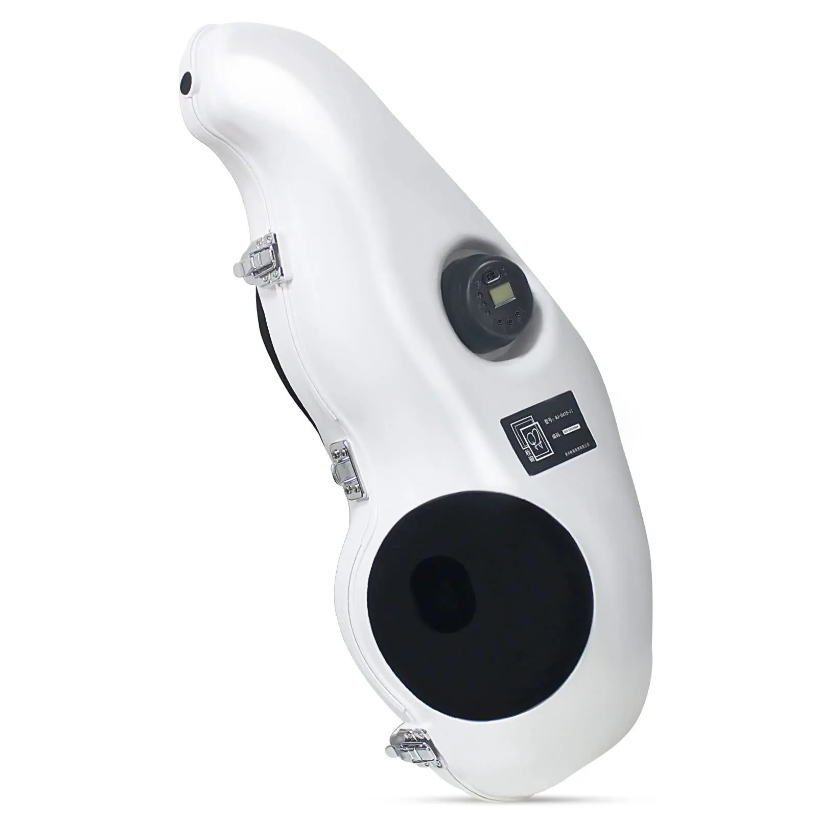 Alto Saxophone Muffler & Electronic Pickup, 80% Sound Reduction with HI-FI Mic, Universal for All Levels, Practice Anywhere, Connect to Phone/PC, Full Accessory Kit