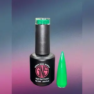 GNS Olive Green Premium Gel Polish 15ml - Long-Lasting Nail Color
