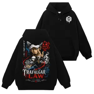 [Ace Shop] Trafalgar Law - One Piece #110 Hoodie T-Shirt Sweatshirt Retro Vintage Unisex Graphic 90s Cotton, Gift For Wibu, Anime Manga Y2K Streetwear Classic