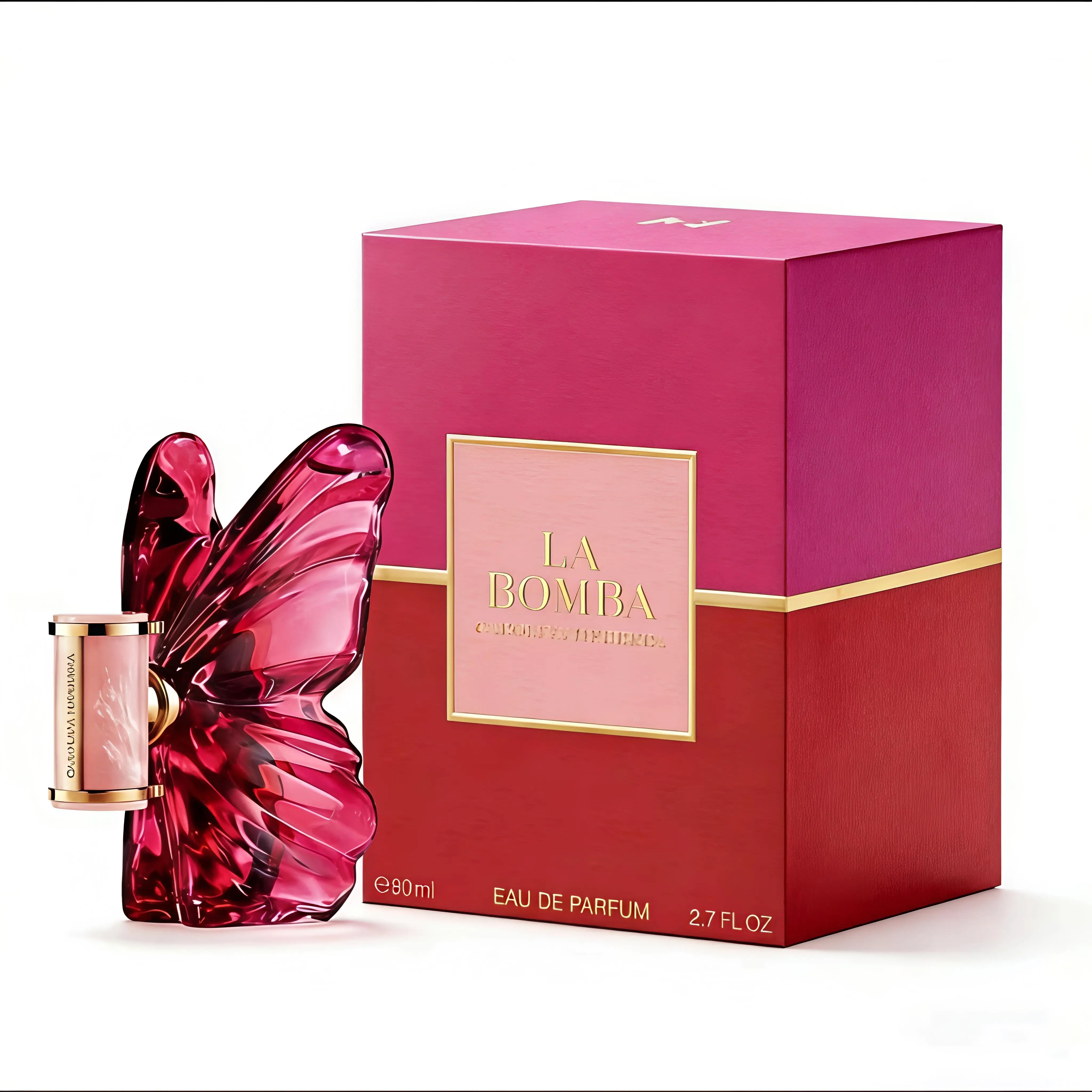 Carolina Herrera La Bomba 2.7oz EDP Spray for Women Oriental Floral Fragrance with Pitahaya Red Peony Frangipani Vanilla & Patchouli 2025 Edition