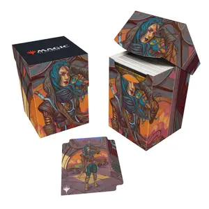 Aetherdrift Sita Varma, Masked Racer 100+ DECK BOX® for Magic: The Gathering Aetherdrift Sita Varma, Masked Racer 100+ DECK BOX® for Magic: The Gathering
