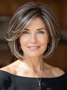 8 Inch Synthetic Hair Wig, High-Quality Daily Party Cosplay Suitable for All Face Shapes, Versatile & Stylish, Pre Styled Wig