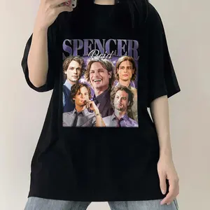 Limited Spencer Reid Vintage Shirt, Spencer Reid Gift For Women And Man Unisex Shirt, Unisex 90s Vintage Shirt