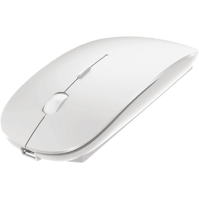 Bluetooth Mouse for MacBook/Laptop/Notebook/pc/iPad/Chromebook, Wireless Mouse forMacBook air/Pro (White)
