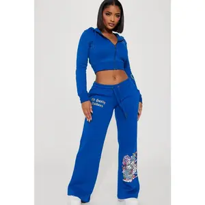 Tiger Lotus Ed Hardy Pant - CobaltBlue 9