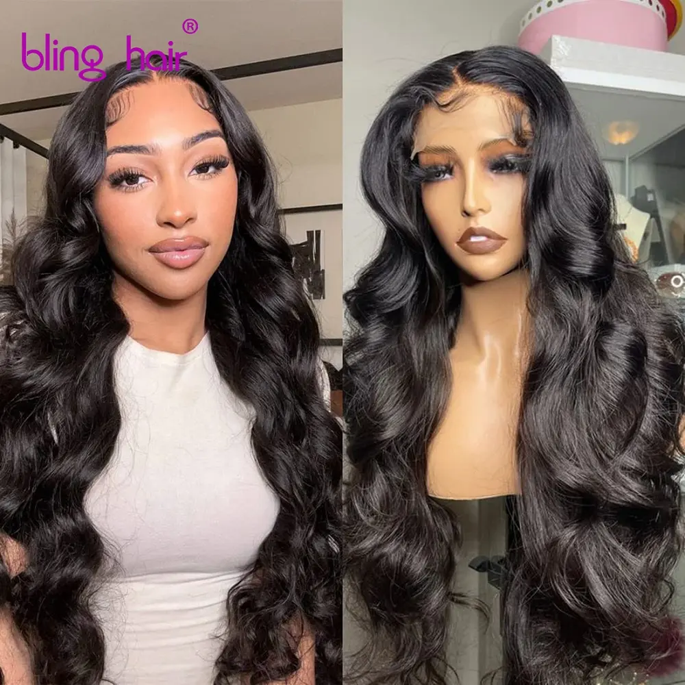 MYLOCKME  Hair 5x5 6x4 Glueless Wig Peruvian Hair Wigs 180 Density Pre Cut Lace Body Wave Wigs 100% Human Hair Wigs Pre Cut Lace No Glue#SummerVibes#tiktokshopspringglowup