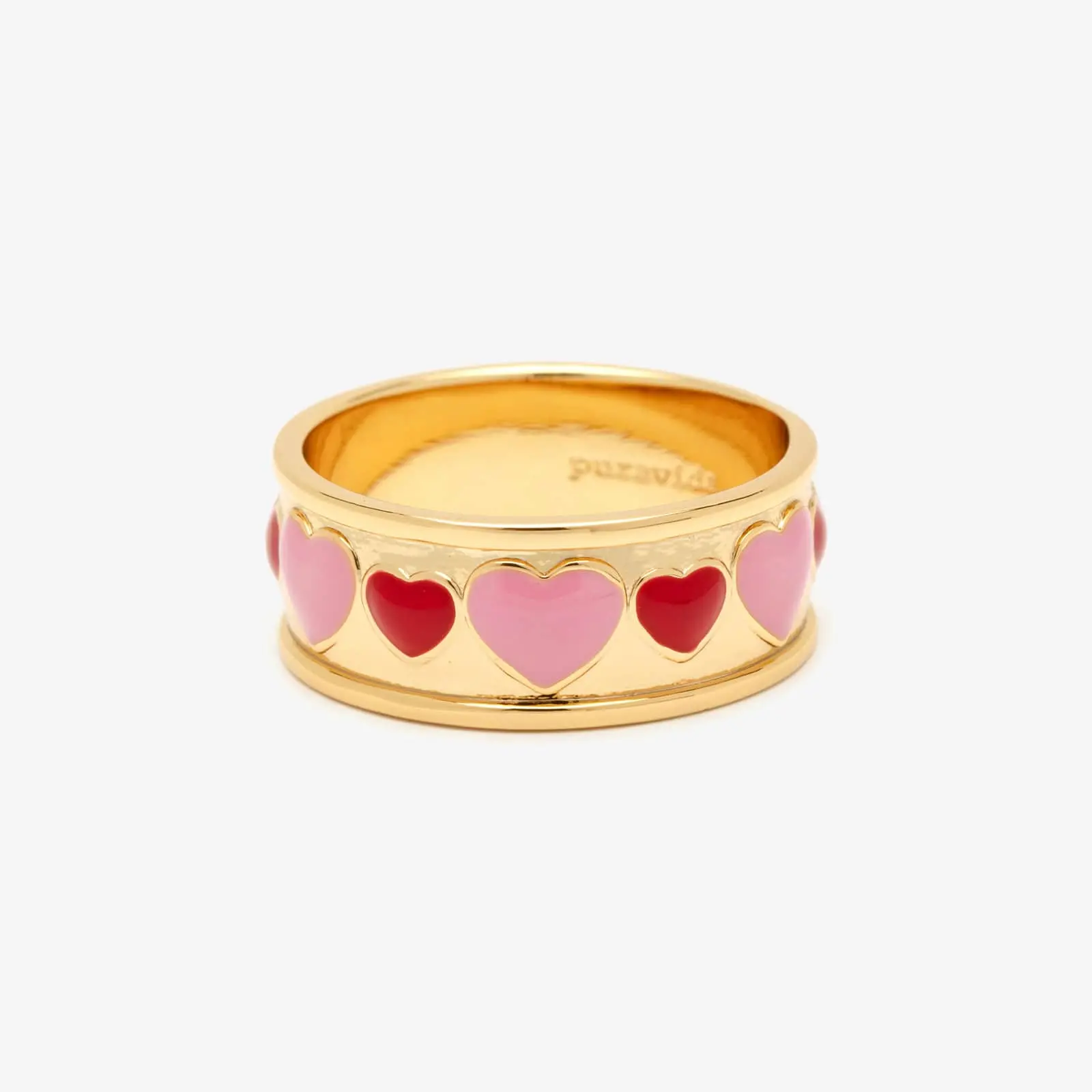 Enamel Heart Ring Enamel Heart Ring