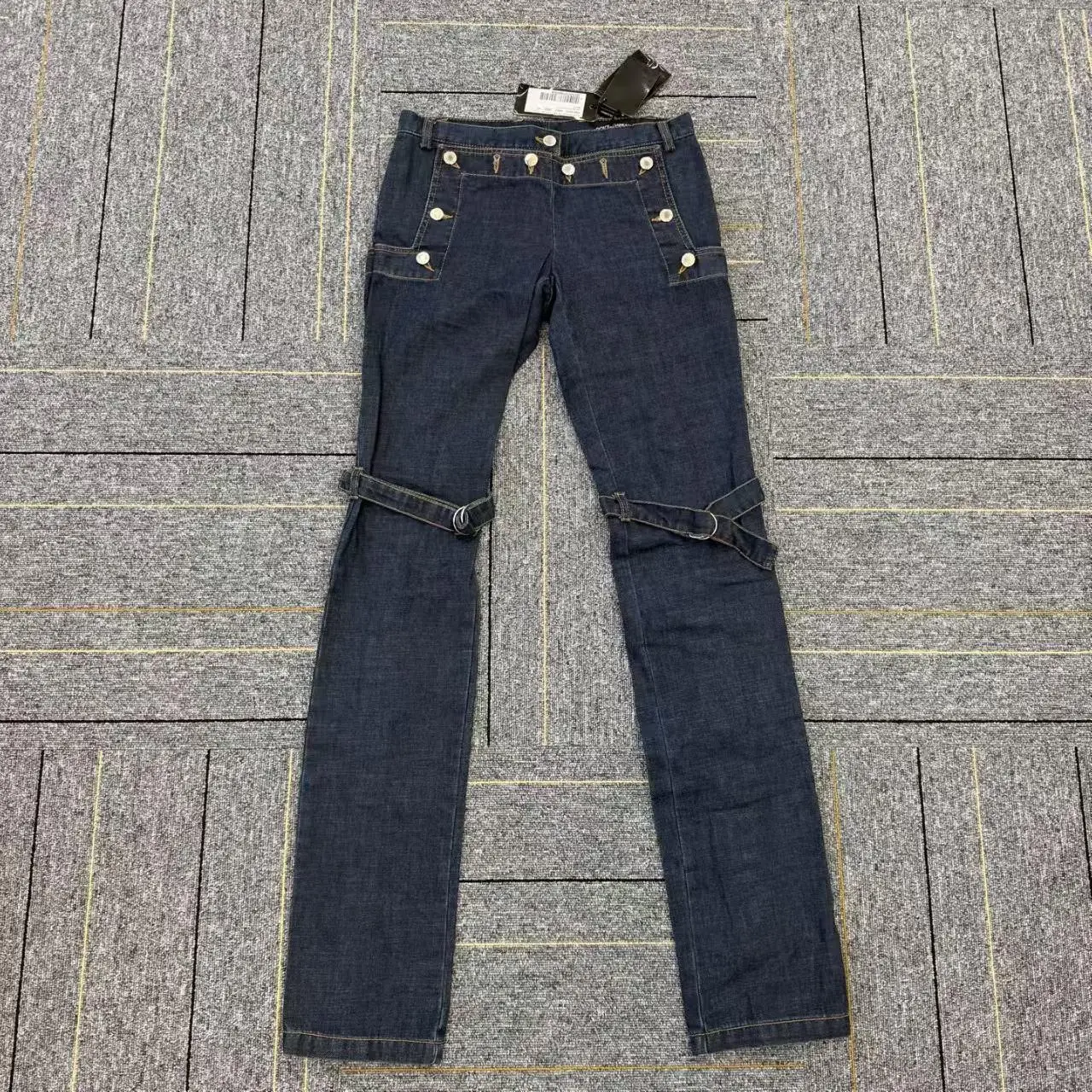 Pre-owned Dolce & Gabbana Women's Classic Cotton Jeans Designer Bottoms, Fashion Clothes, Item N24158764