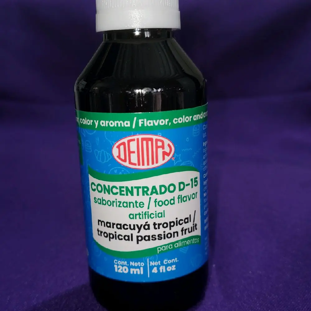 Concentrado: Maracuya Tropical/Tropical Passion Fruit Flavor Extract