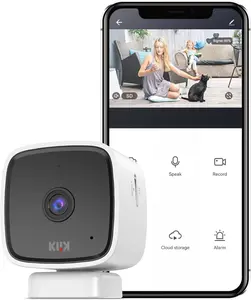 SMARTKLIK 1080p HD Mini Indoor Camera, WiFi Security Camera Pet Camera with Phone App Home Camera for Room/Baby/Dog, Night Vision, 2-Way Audio, Motion Detection for Home Security