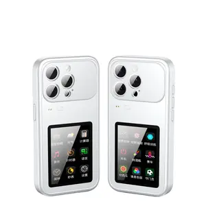 Smart Back Screen Phone Case for iPhone, Multi-Functional DIY Wallpaper, Call/messages Sync, Ideal for Daily Use & Travel