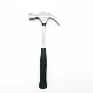 Woodworking Hammer, Multifunctional Claw Hammer, Non-slip Rubber Handle Hammer, Hand Tool for Home & Office Use