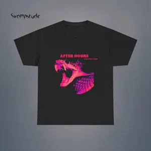 The Weeknd After Hours Tshirt - The Weeknd Tour - Streetwear - Graphic Rap Tshirt - The Weeknd Merch - After Hours Tee - Hip Hop Tshirt