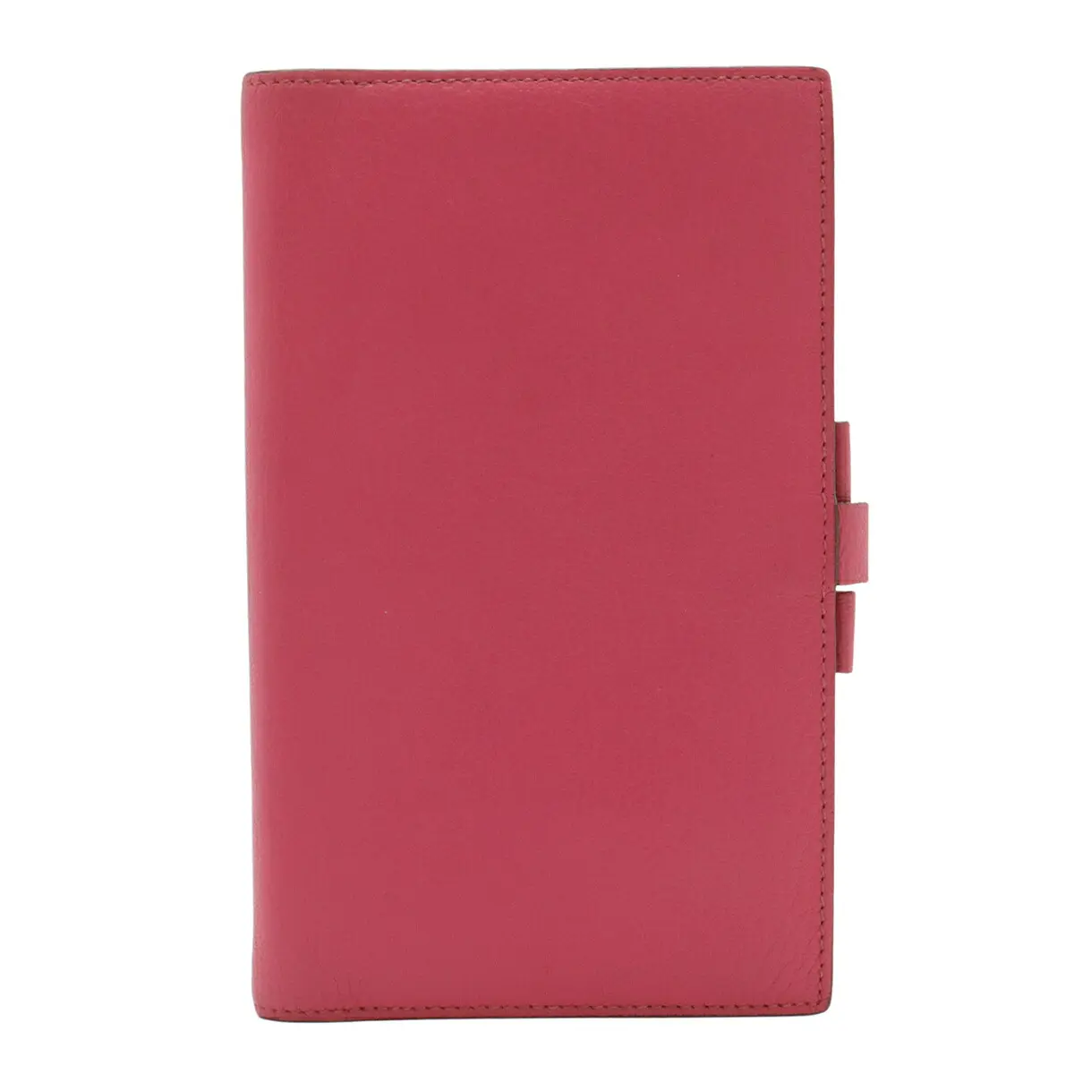 Pre-owned HERMÈS Calfskin Small Leather Goods Agenda Vision Chevre Notebook Cover