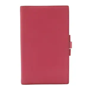 Pre-owned HERMÈS Calfskin Small Leather Goods Agenda Vision Chevre Notebook Cover