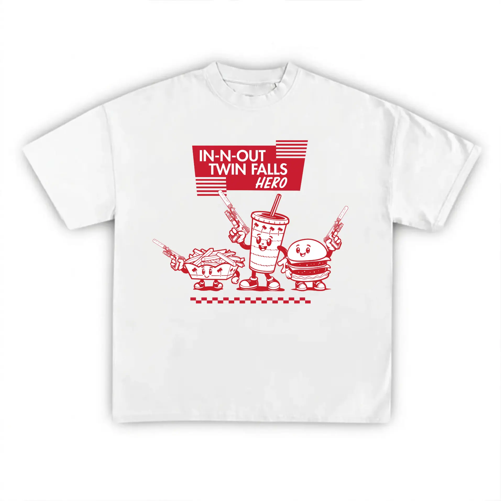 IN-N-OUT TWIN FALL HERO Shirt, Idaho Patriot T-Shirt, Stand Your Ground Graphic Tee