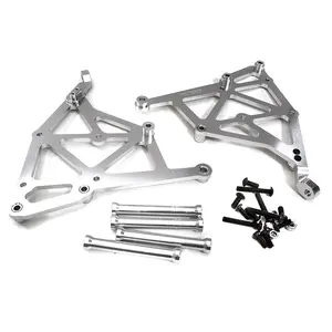 Silver Billet Machined Wing Mount Upgrade Kit for Losi 1/5 DBXL-E & 2.0