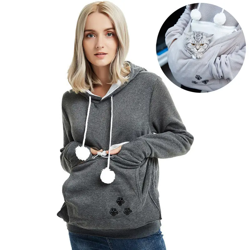 Women's Cozy Pet Pouch Hoodie