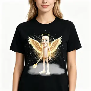 "Tung Tung God Sahur" Funny Brainrot Meme Tee |   Humorous Indo Culture Graphic Unisex Top